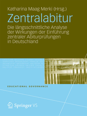 cover image of Zentralabitur
